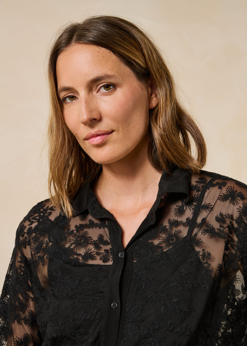 La Fée Maraboutée blouse zwart Pepa