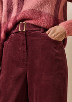 La Fée Maraboutée broek bordeaux Globus