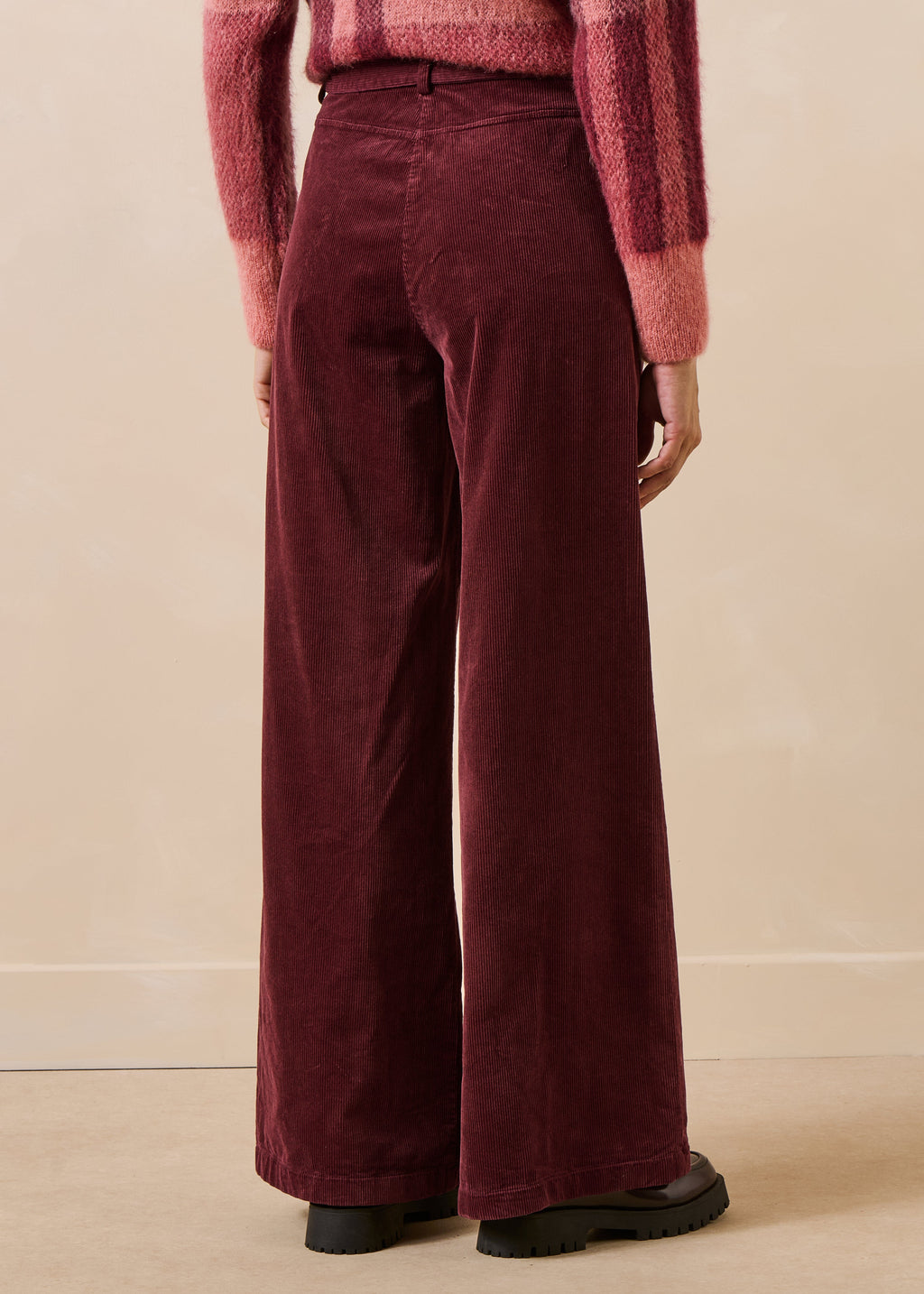 La Fée Maraboutée broek bordeaux Globus
