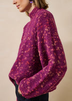La Fée Maraboutée trui fuchsia Grigio