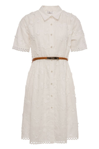 Fracomina - Jurk - Wit