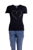 Fracomina - T-Shirt - Zwart