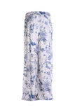 Fracomina - Broek - Wit/Blauw
