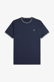 Fred Perry - T-Shirt - Blauw