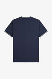 Fred Perry - T-Shirt - Blauw