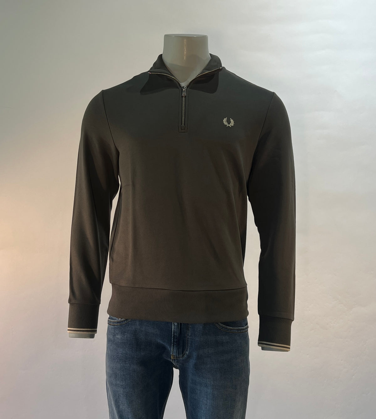 Fred Perry sweater kaki pour homme – 2
