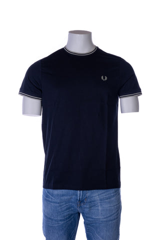 Fred Perry - T-Shirt - Donkerblauw