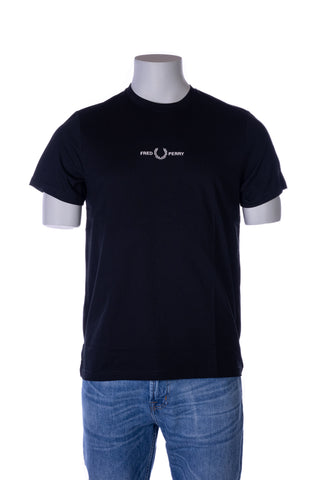 Fred Perry - T-Shirt - Zwart