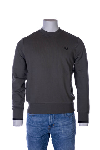 Fred Perry - Sweater - Donkergroen