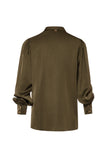 Fracomina FRA26H015 Blouse Groen - detail