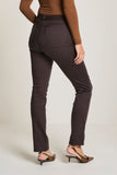 Para Mi - Broek - Bruin - PRM26W001 - Angie Elastic Deep Brown