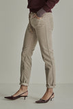 Para Mi - Broek - Beige - PRM26W002 - Bobby Vintage Corduroy Ivory Grey