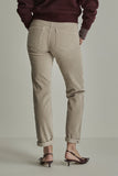 Para Mi - Broek - Beige - PRM26W002 - Bobby Vintage Corduroy Ivory Grey