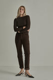 Para Mi - Broek - Bruin - PRM26W003 - Bobby Vintage Corduroy Deep Brown