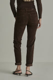 Para Mi - Broek - Bruin - PRM26W003 - Bobby Vintage Corduroy Deep Brown