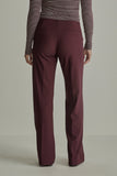 Para Mi - Broek - Bordeaux - PRM26W008 - Mira Elastic Twill Jersey Burgundy Red