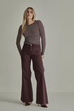 Para Mi - Broek - Bordeaux - PRM26W020 - Sharon Pocket Wonder Comfort Burgundy Red