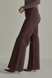 Para Mi - Broek - Bordeaux - PRM26W020 - Sharon Pocket Wonder Comfort Burgundy Red