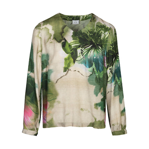 Green Ice - Blouse - Khaki