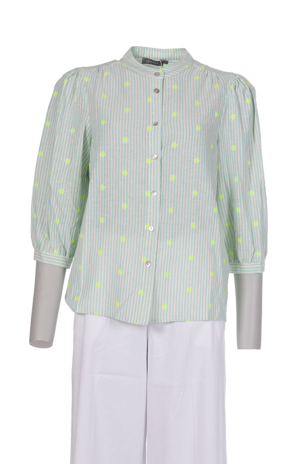 Geisha - Blouse - Licht Groen