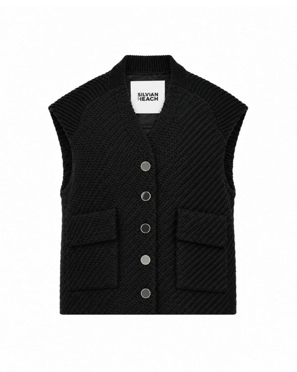 Silvian Heach - Gilet - Zwart