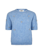 Silvian Heach - Pull manches courtes - Bleu clair