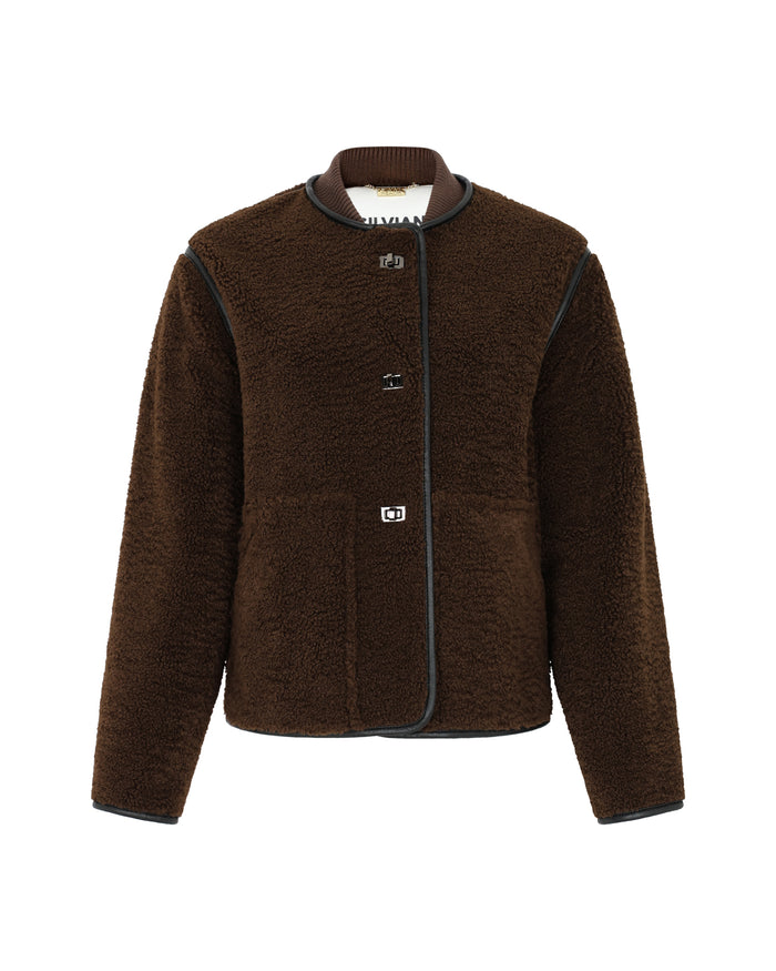 Silvian Heach - Vest  - Bruin