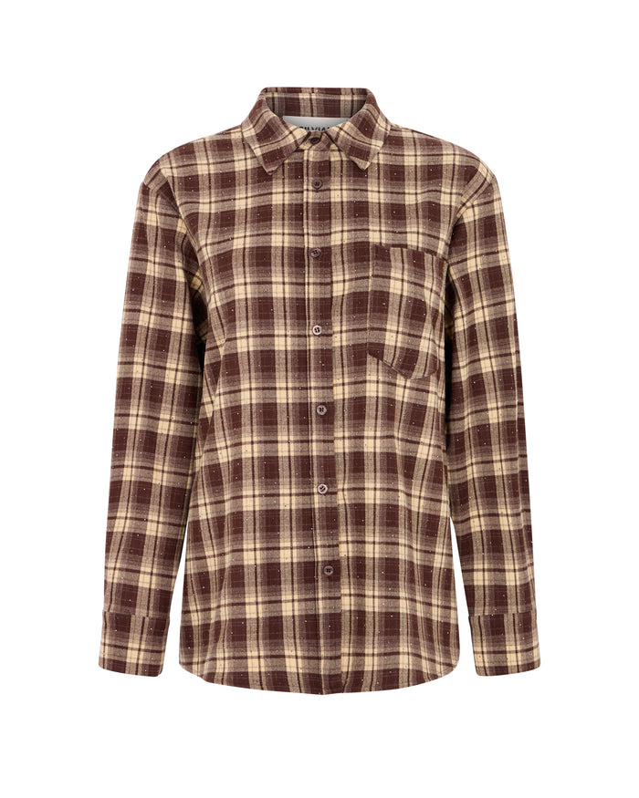 Silvian Heach - Shirt - Coffee