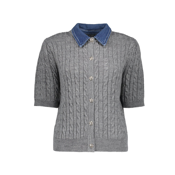 Geisha - Cardigan - Lichtgrijs