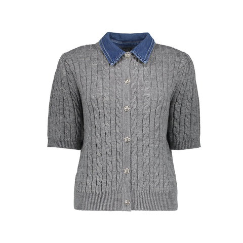 Geisha - Cardigan - Lichtgrijs