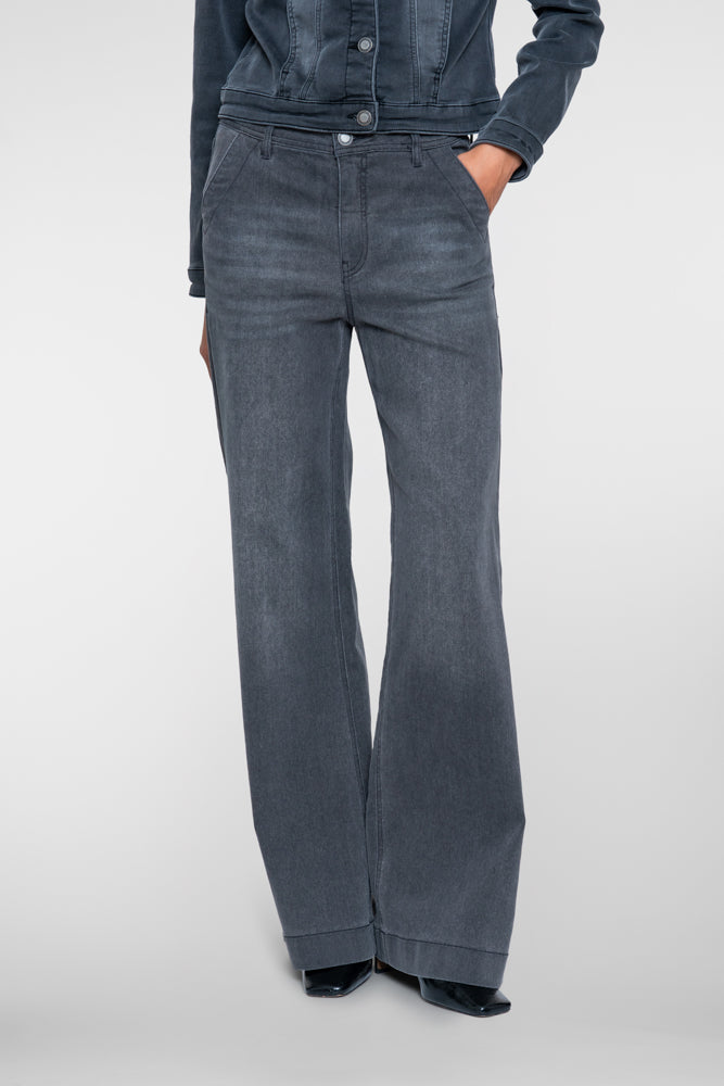 Geisha jeans grijs voor dames – 2