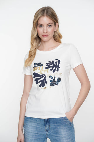 Geisha - T-Shirt - Wit