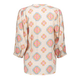 Geisha - Blouse - Beige/Roze