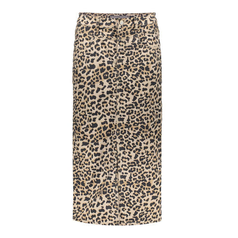Geisha - Jeansrok - Bruin