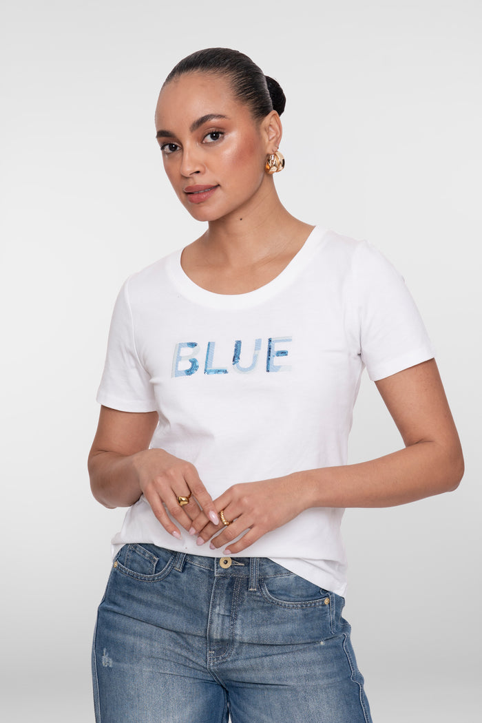 Geisha - T-Shirt - Wit