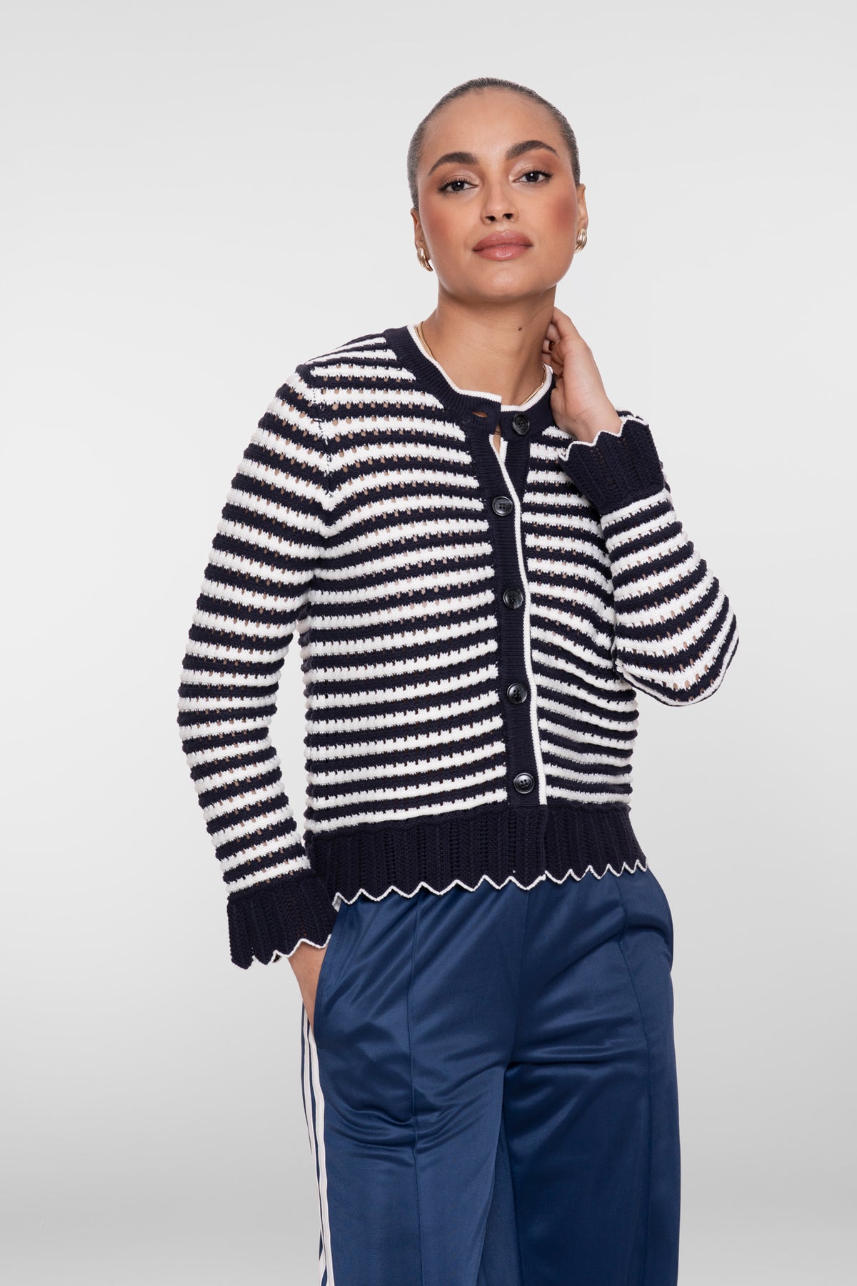 Geisha - Cardigan - Blauw