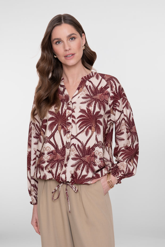 Geisha - Blouse - Bordeaux