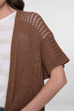 Geisha - Cardigan - Bruin