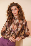Geisha - Blouse - Paars