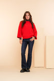 Geisha - T-Shirt - Blauw/Rood
