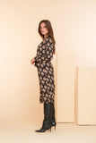 Geisha - Jurk - Zwart/Beige