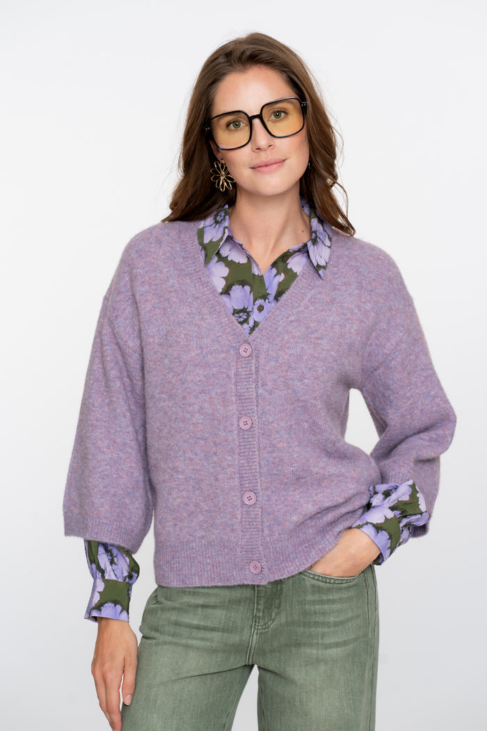 Geisha - Cardigan - Lila