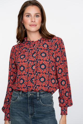 Geisha - Blouse - Rood