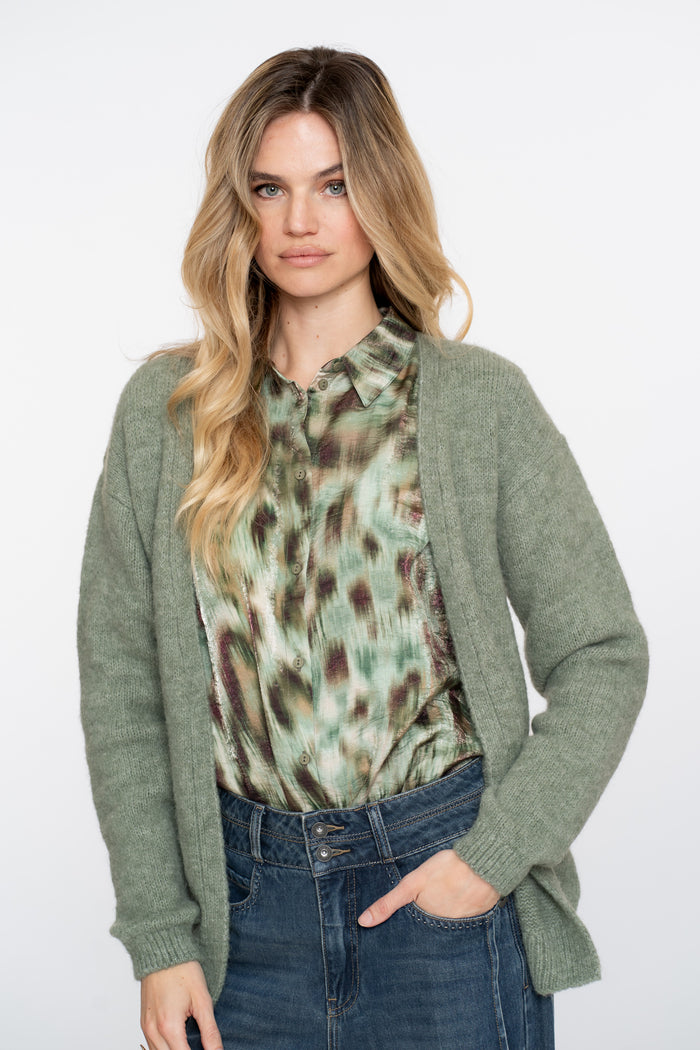 Geisha - Cardigan - Kaki