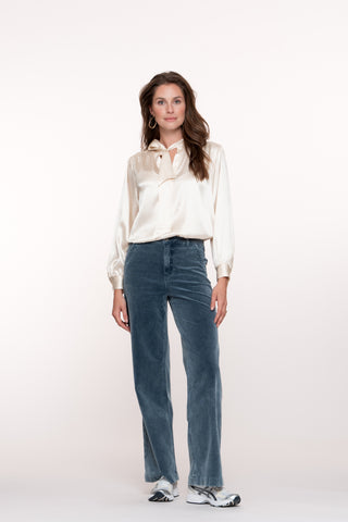 Geisha - Broek - Blauw
