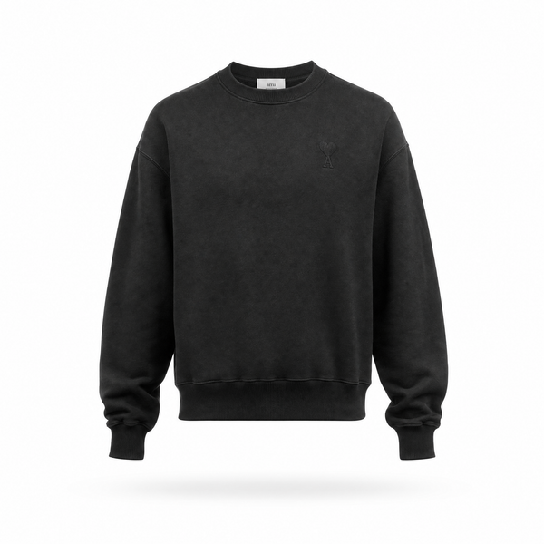 Ami Paris - Sweaters - Zwart (oversized model)