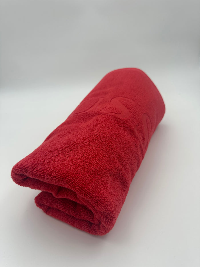 Trussardi - Handdoek - Rood - 90x170cm
