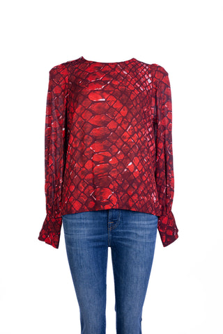 Atos Lombardini - Blouse - Rood