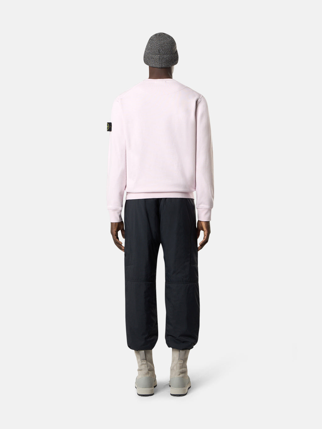 Stone Island sweater roze heren