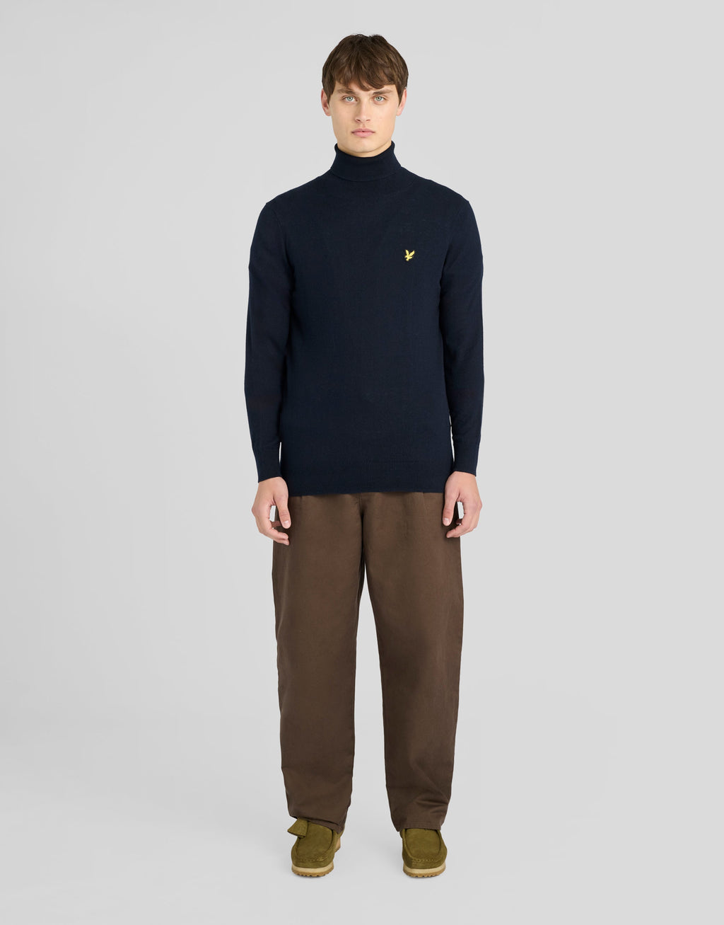 Lyle & Scott - Pull - Bleu foncé